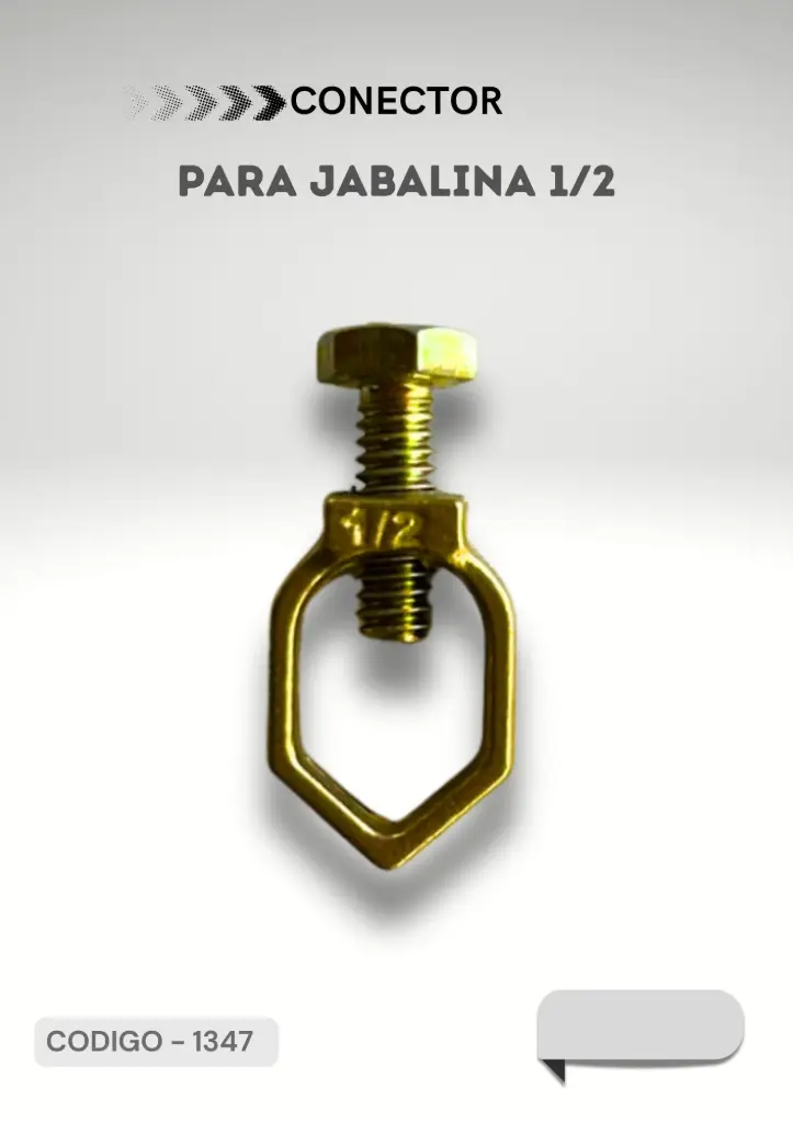 CONECTOR P/JABALINA 1/2 