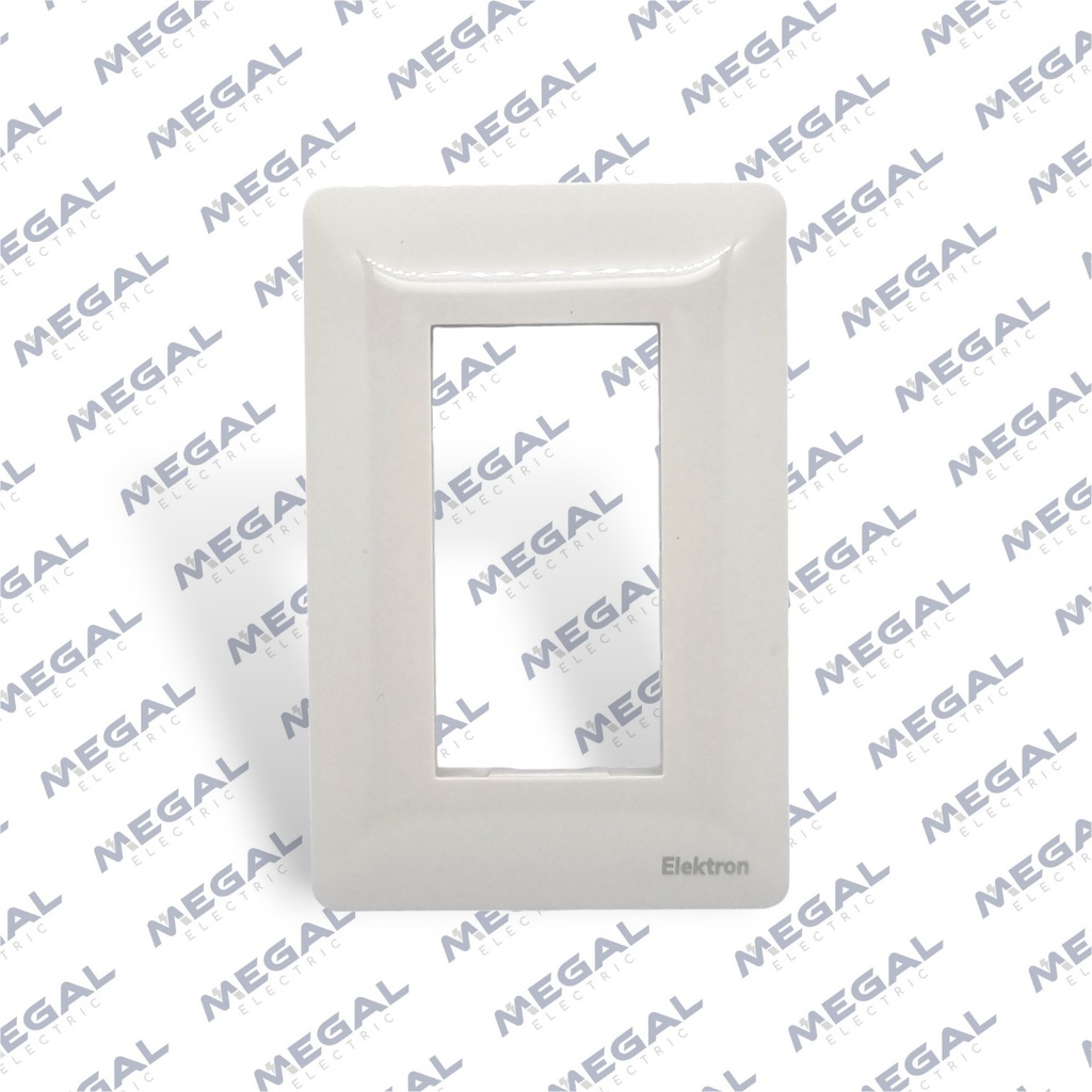 PLACA 3 MOD ALPES CURVE BLANCO