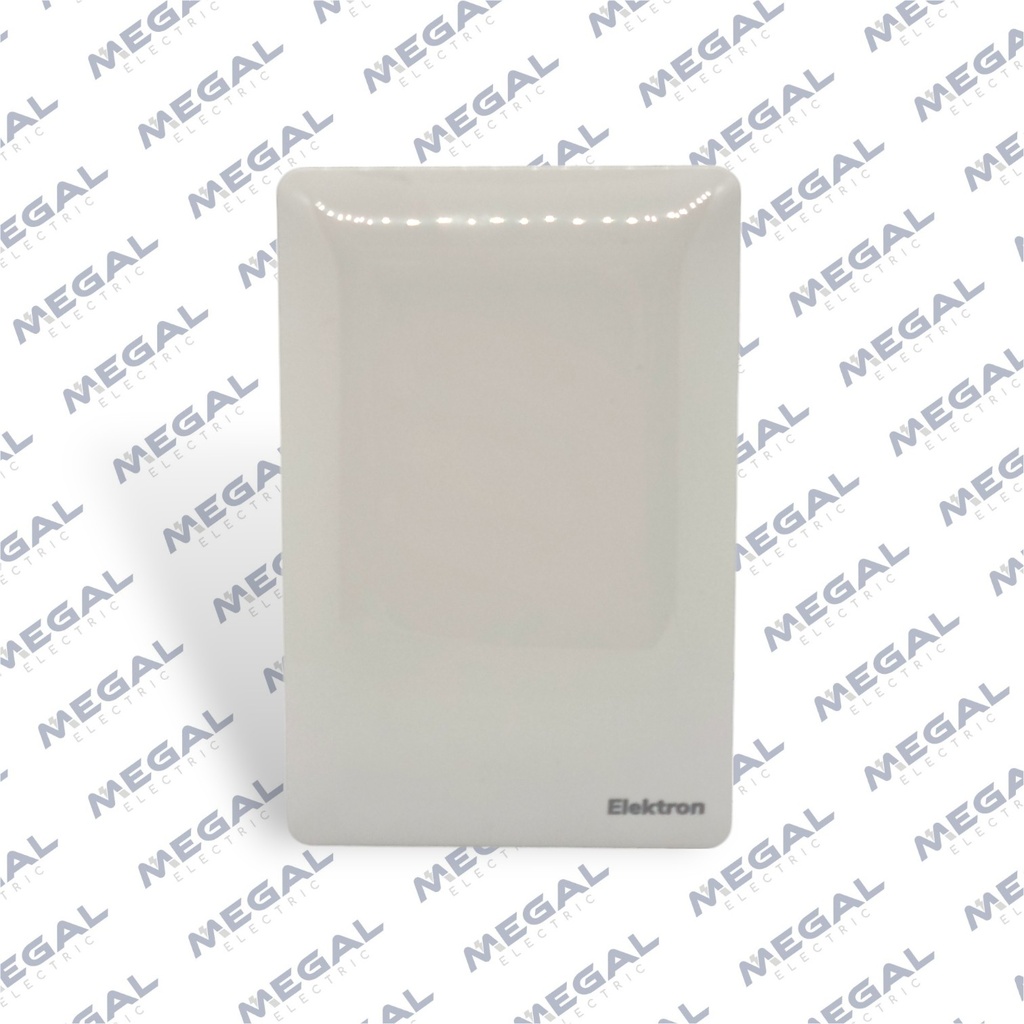 PLACA CIEGA ALPES CURVE BLANCO