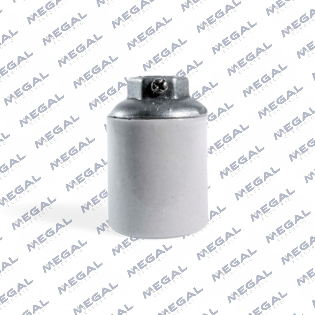 PORTA LAMPARA PORCELANA  E40 P/NIPLE 