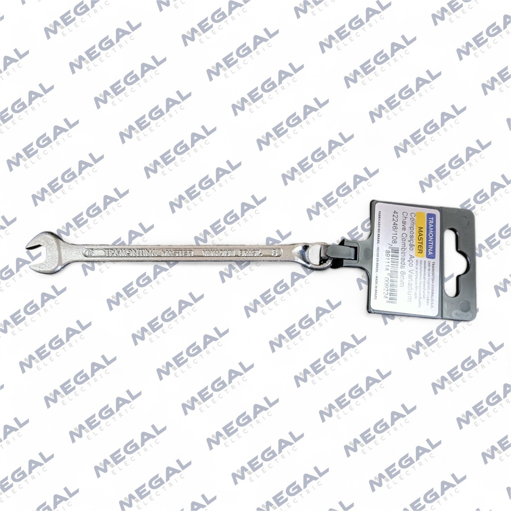 LLAVE 8MM COMB.CUELLO LARGO 