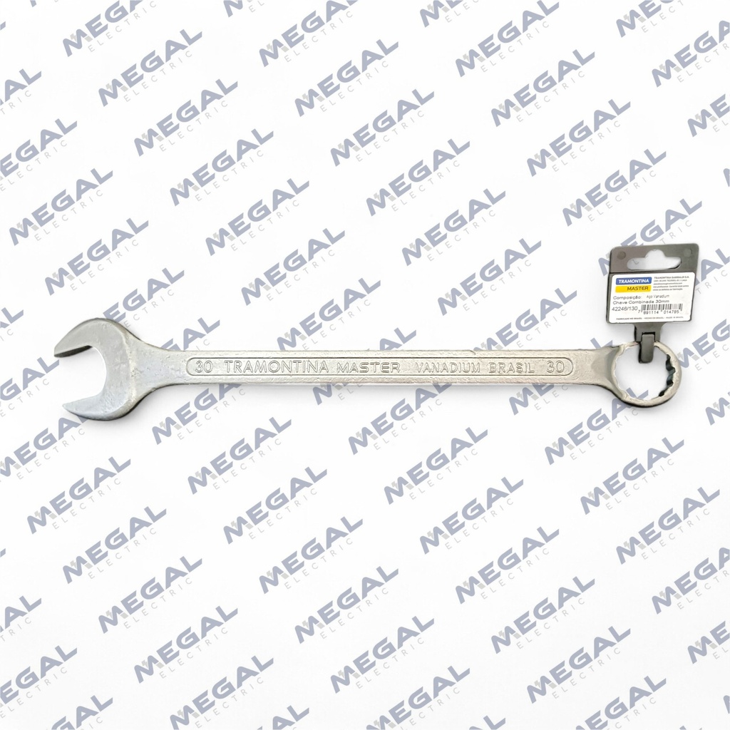 LLAVE 30MM COMB.CUELLO LARGO