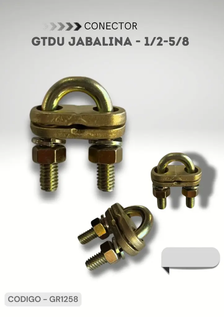 CONECTOR GTDU P/JABALINA 1/2-5/8 