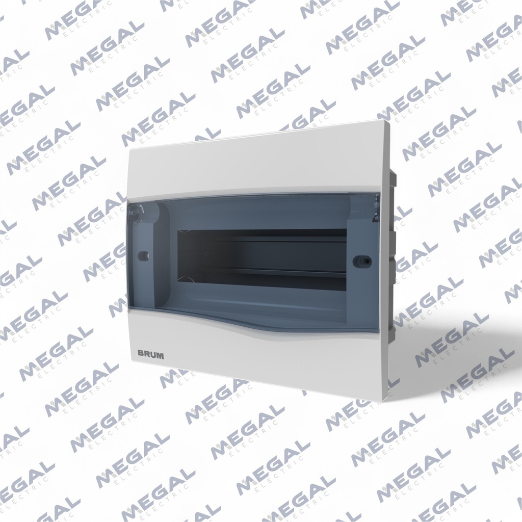 TABLERO EMBUTIDO 9TM PLASTICO TRANSPARENTE   