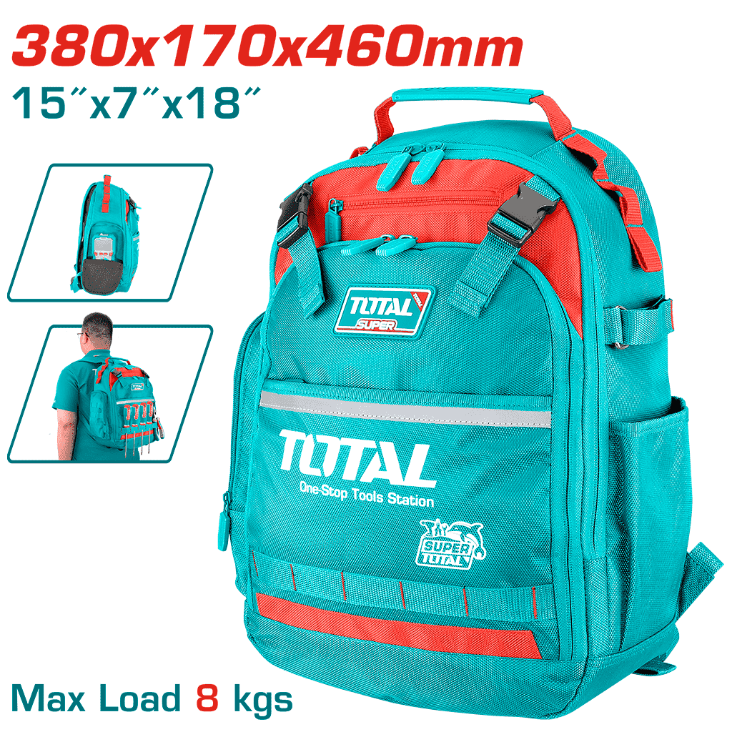 MOCHILA DE HERRAMIENTAS 38X17X46CM