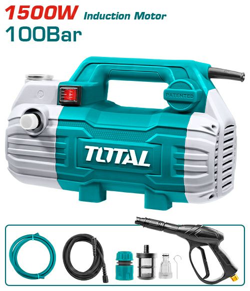HIDROLAVADORA 1500W 100BAR 6L/MIN - TOTAL