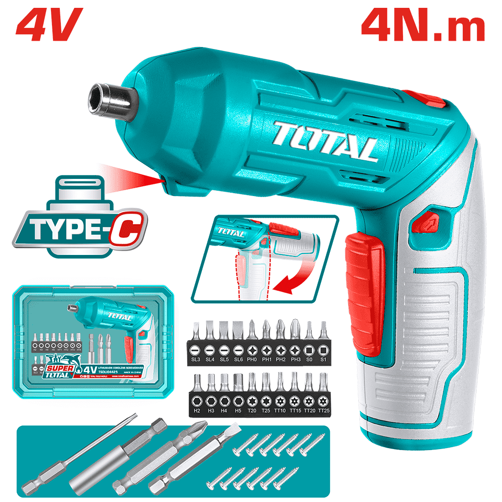 ATORNILLADOR A BATERIA INTEGRADA 4V 4NM