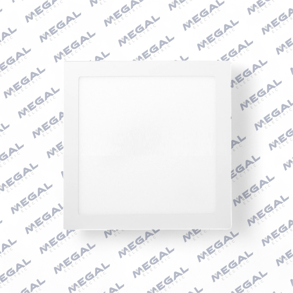 PANEL LED 12W EXTERNO CUADRADO FRIA 
