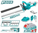 CORTASETOS A BATERIA 20V - BAT/CAR - TOTAL 
