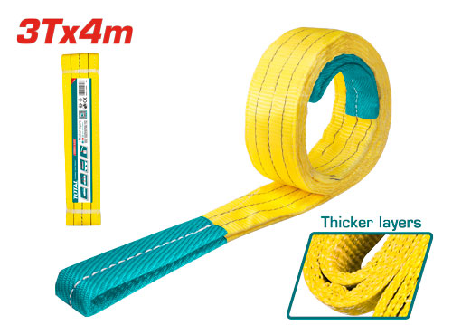 ESLINGA DE CINTA 3TONX4MX90MM - TOTAL