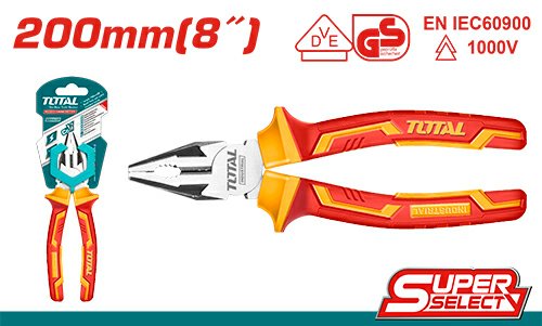 PINZA UNIVERSAL 200MM 1000V AISLADA