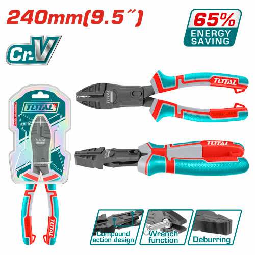 PINZA COMBINADA 240MM DE ACCION COMPUESTA - TOTAL 