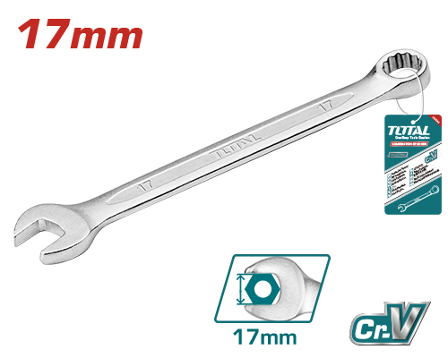 LLAVE COMBINADA 17MM - TOTAL