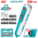 ATORNILLADOR A BATERIA INTEGRADA 4V 5NM RECTO