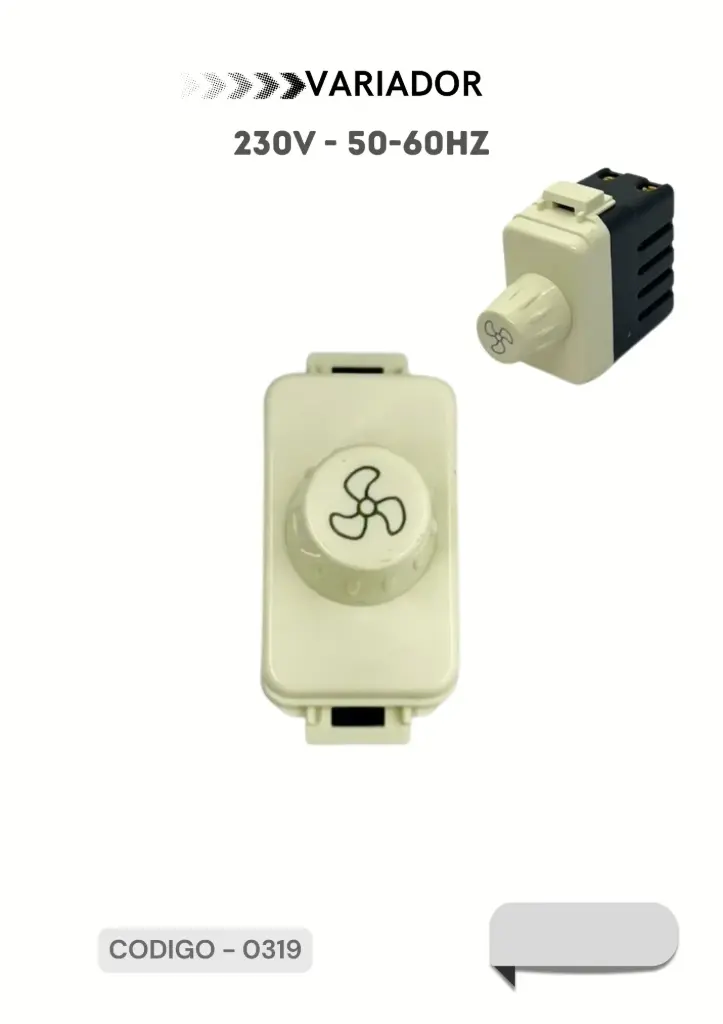 PICO LLAVE ELEKTRON DIMER VARIADOR 500W 