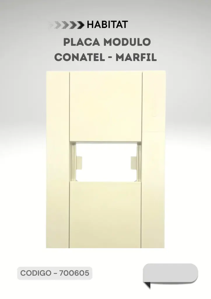 PLACA 1 MODULO HABITAT 