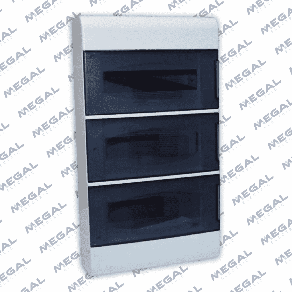 TABLERO 36TM EXTERNO STECK TRANSPARENTE PLAST 