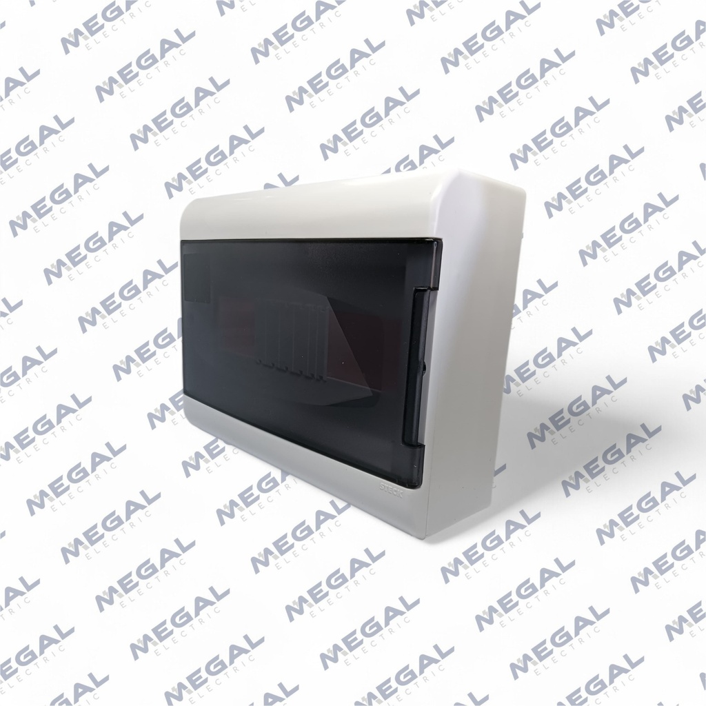 TABLERO EXT DIN 12TM TRANSP PLAST  