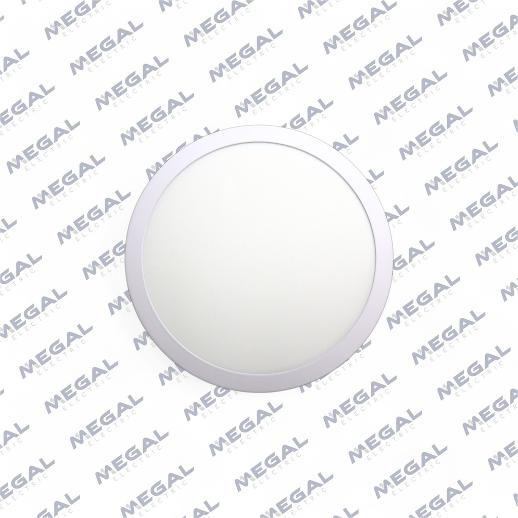 PANEL LED 12W EXTERNO REDONDO FRIA 