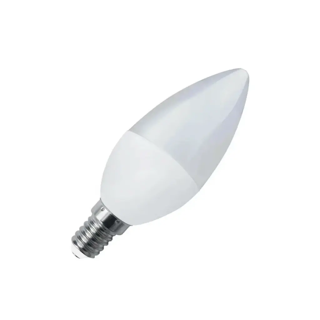 LAMPARA VELA 5,5W LED 6500K E14