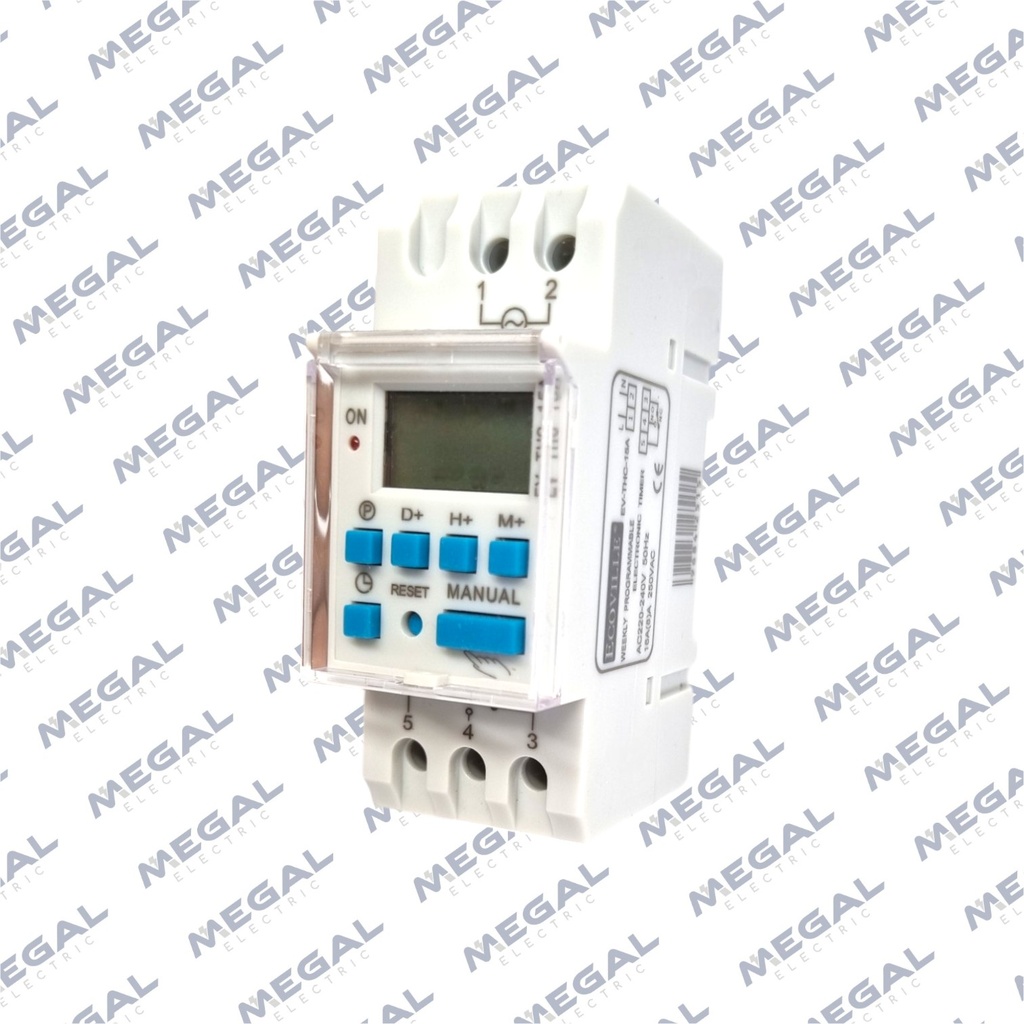 INTERRUPTOR HORARIO DIGITAL C/ RESER 220V