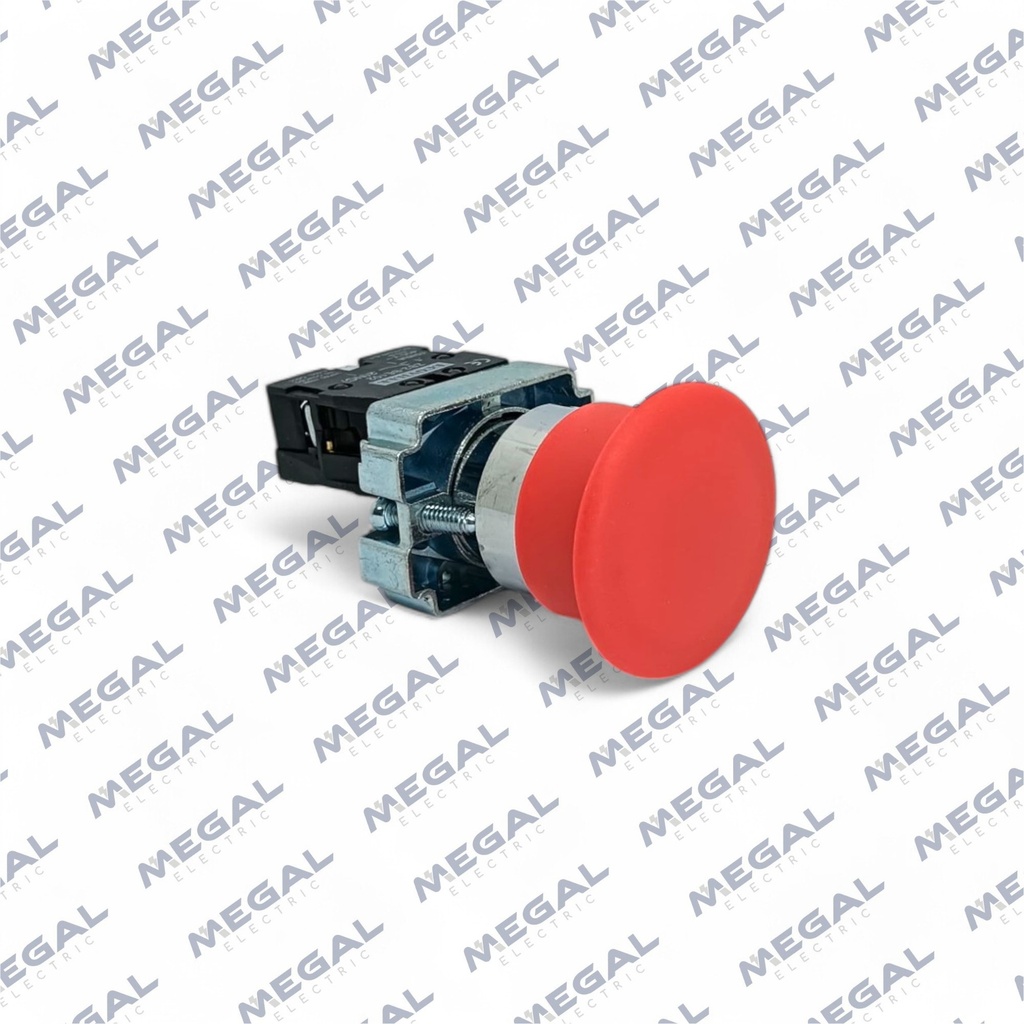 PULSADOR EMERGENCIA S/TRABA 22MM