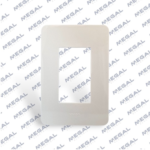 [VIVION - 719298]  VITA PLACA 3 MODULO BLANCO 