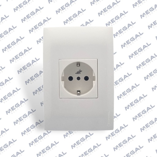 [VIVION - 720186] VITA MODULO TOMA SCHUKO C/ PLACA 16A