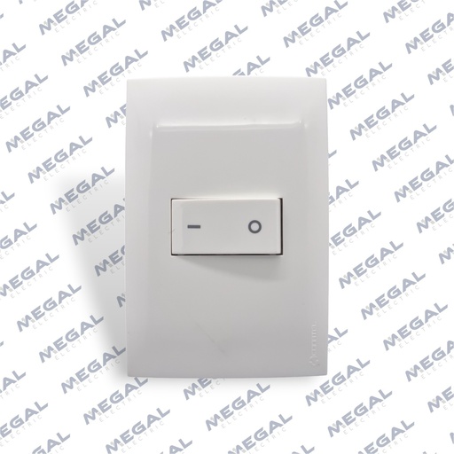 [VIVION - 720188] VITA MODULO INTERRUPUTOR BIPOLAR CON PLACA  16A 