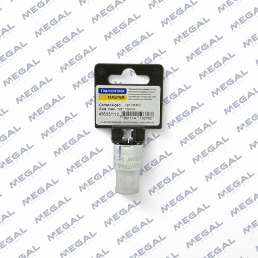 [TRAMONTINA-43603/112] DADO 12MM HEX 1/2