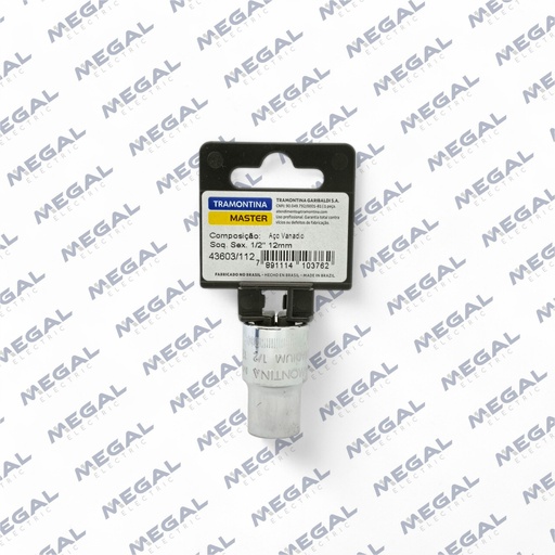 [TRAMONTINA-43603/119] DADO 19MM HEX 1/2