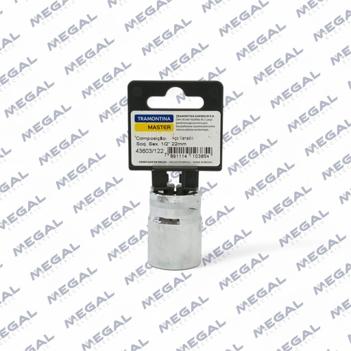 [TRAMONTINA-43603/122] DADO 22MM HEX 1/2