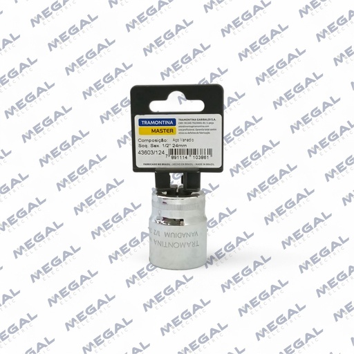 [TRAMONTINA-43603/124] DADO 24MM HEX 1/2