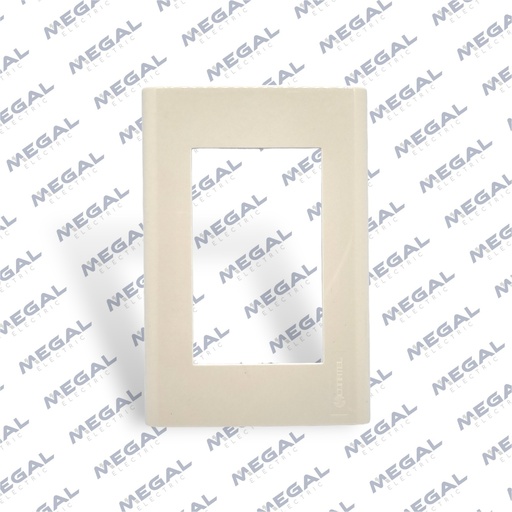 [CONATEL - 700651] PLACA 3 MODULOS MARFIL DUOMO