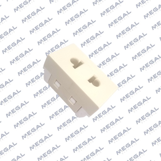 [CONATEL - 700509] MODULO TOMA 10A UNIVERSAL MARFIL