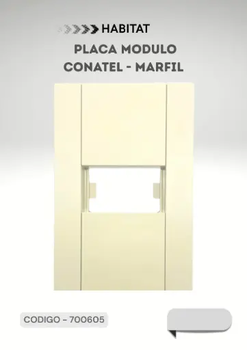 [CONATEL - 700605] PLACA 1 MODULO HABITAT 