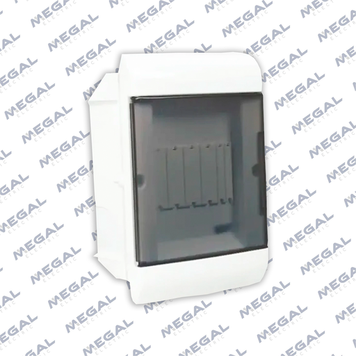 [STECK-STKTEX5] TABLERO EXT DIN 5TM TRANSP PLAST