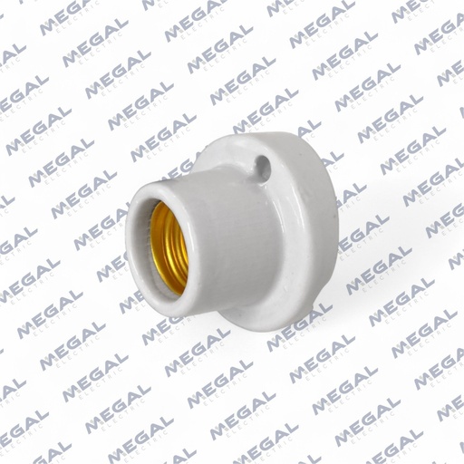 [ECOVILLE - P701] RECEPTACULO RECTO E27 PORCELANA