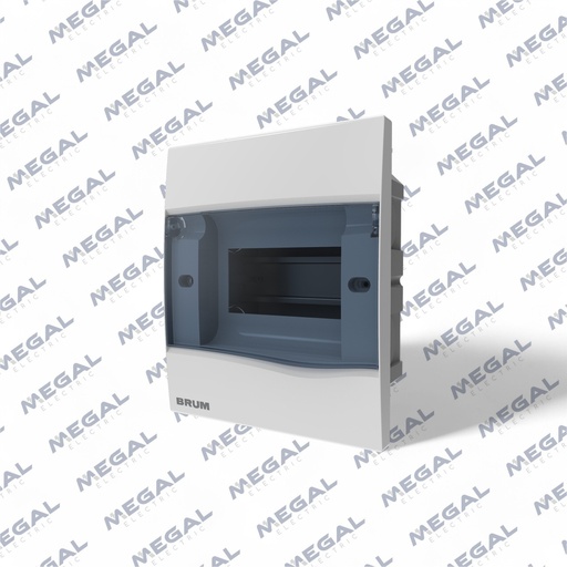 [BRUM- BRU000011] TABLERO 5TM EMBUTIDO TRANSPARENTE PLAST