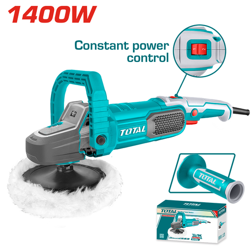 [TOTAL - TP11418026] PULIDORA 1400W VELOCIDAD VARIABLE 