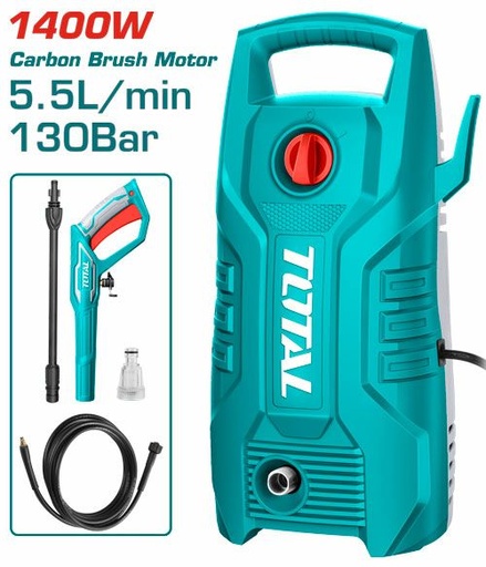 [TOTAL - GT11316] HIDROLAVADORA 1400W 13BAR 5,5L/MIN TGT11316
