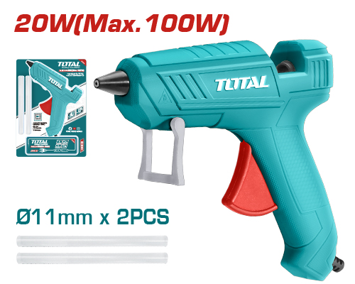 [TOTAL-TT101116] PISTOLA DE SILICONA 20W
