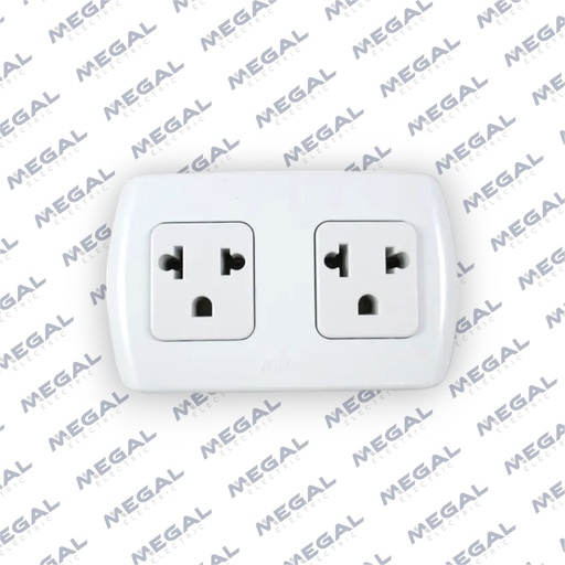 [KALOP - KA39663] TOMA EXT DOBLE TEKNA EUROAME