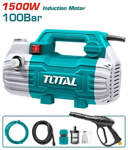 [TOTAL - TGT11236] HIDROLAVADORA 1500W 100BAR 6L/MIN - TOTAL