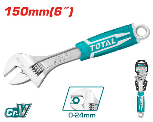 [TOTAL - THT101066] LLAVE AJUSTABLE 250MM - CRV