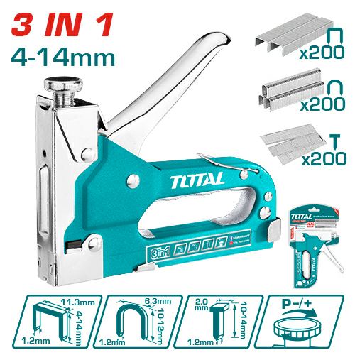 [TOTAL - THT31143] ENGRAPADORA MANUAL 3EN1 4-14MM - THT31143