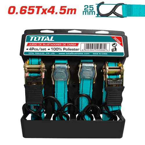 [TOTAL - THTRS065456] CATRACA Y CINTA 0.65TX4.5MM 4PZAS - TOTAL