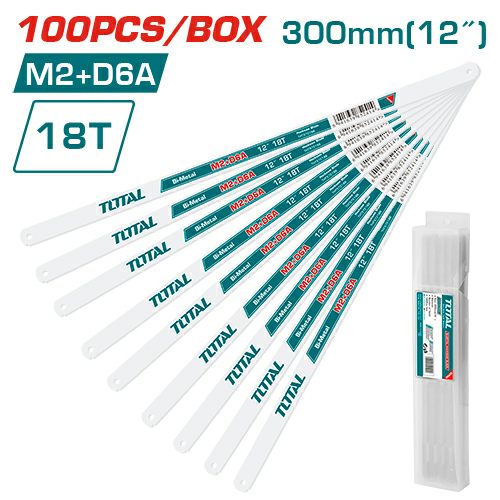 [TOTAL-THT572188] HOJA DE SIERRA P/ ARCO BIMETALICA 18T 300MM