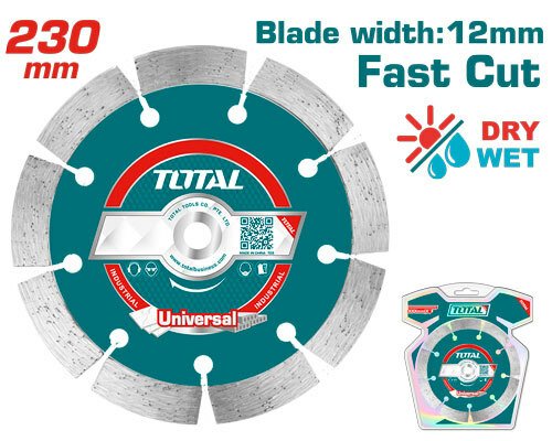 [TOTAL - TAC21123012-2] DISCO DE DIAMANTE EN SECO/HUMEDO 230MM