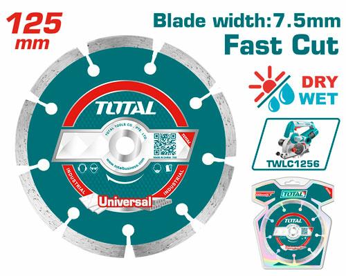 [TOTAL - TAC2101151] DISCO DE DIAMANTE EN SECO/HUMEDO 125MM